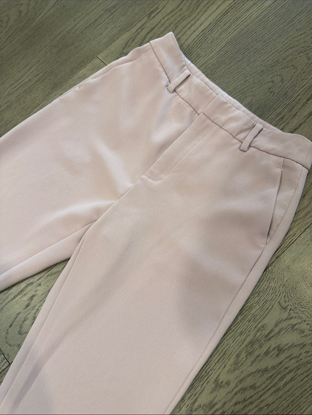 EUC High-Rise Blush Pink Tailored Trousers